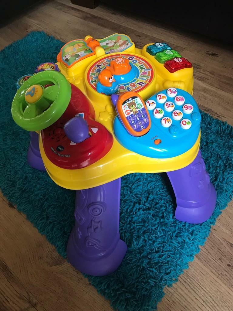 vtech stand and play table